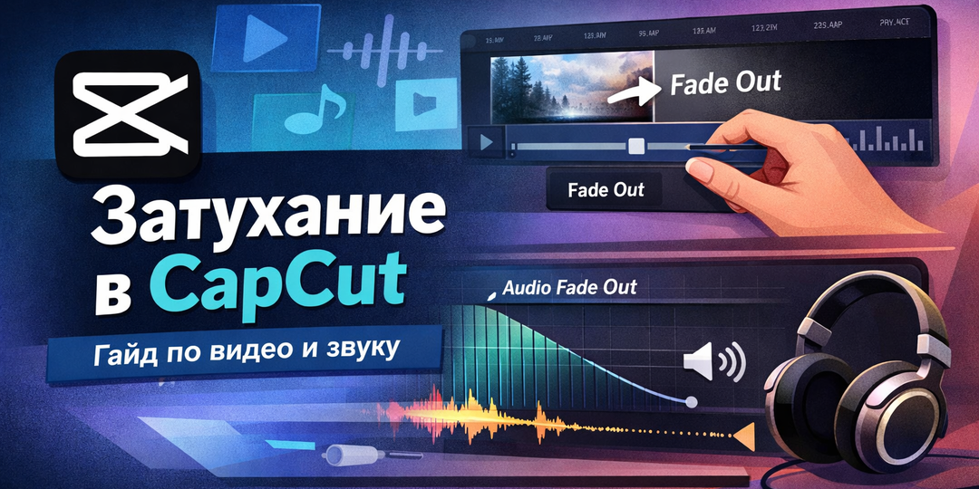 Плавное затухание в CapCut: видео, аудио и секреты профессионального монтажа