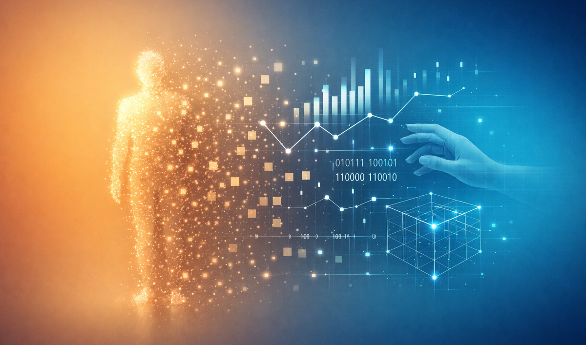 Аллегория прочтения человека сетевым алгоритмом. 2026 год. ИИ