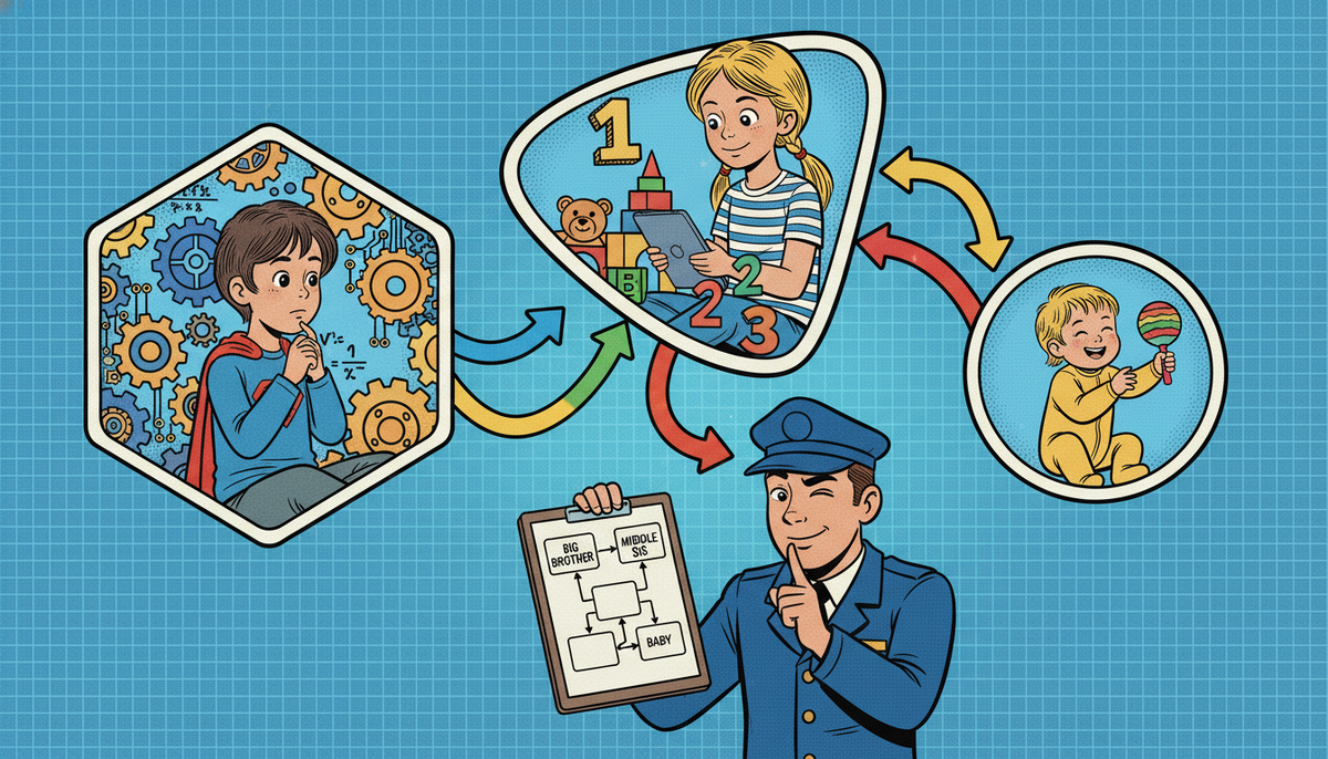 Архитектура — это описание того, кто за что отвечает и как они связаны. Илья, Алиса и Арина как ядра процессора.