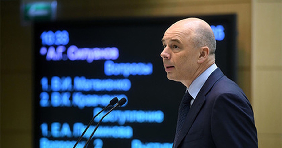 Министр финансов Антон Силуанов. Фото: КоммерсантЪ