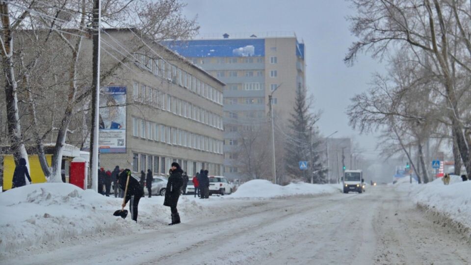    Бийск, зима. Источник: Сергей Кулыгин