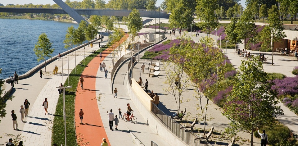 Сергей Собянин рассказал о планах по благоустройству набережных на ближайшие годы