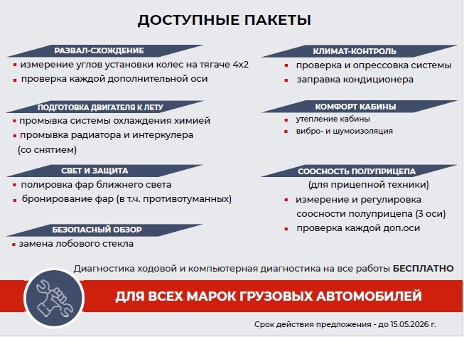 Пакетные предложения с выгодой