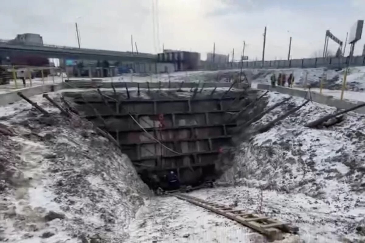    В Красноярске начали строить эскалаторный тоннель на станции метро