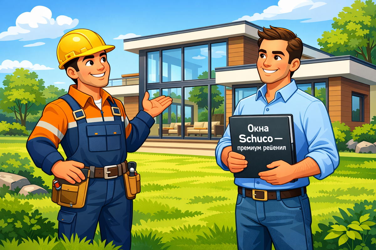 Какими должны быть окна премиум-класса: разбираем систему Schuco AWS 75.SI+