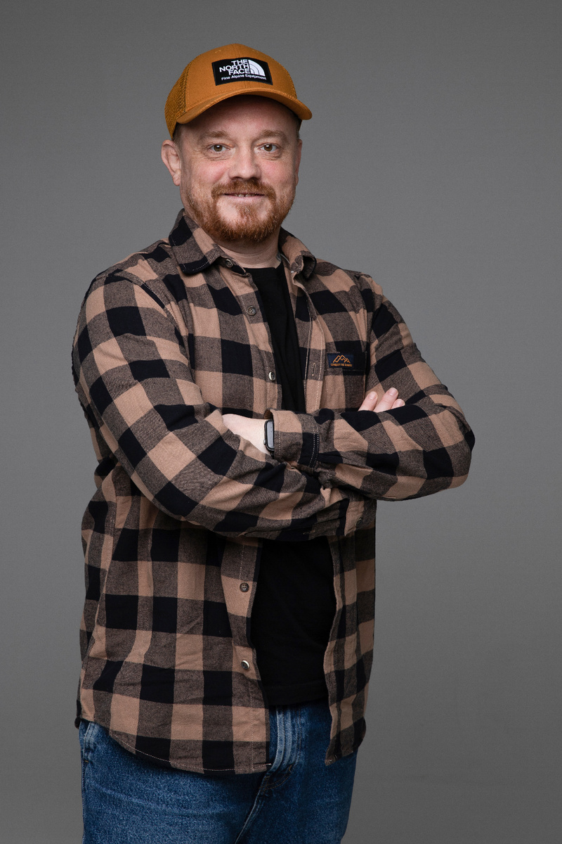 На фотосессии