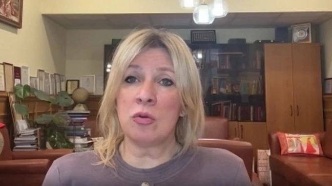 Фото: скриншот видео ВКонтакте / Радио Sputnik Мария Захарова, пресс-секретарь МИД РФ