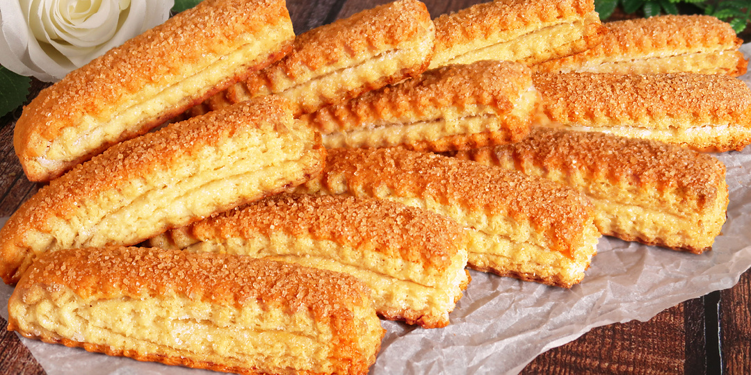 Тающее сахарное печенье к чаю! Мягкое, нежное и очень вкусное - домашняя выпечка