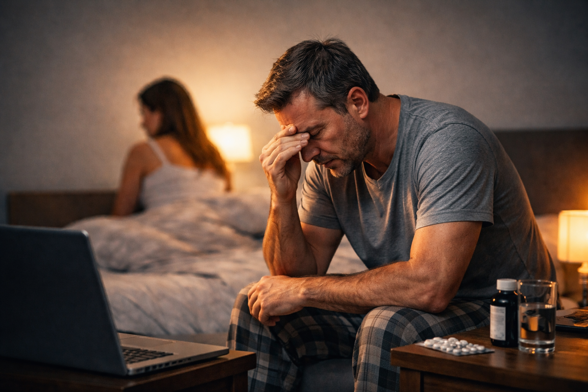 Статья о том, почему мужчины не говорят об их проблемах с потенцией и, что важнее, какие это имеет последствия