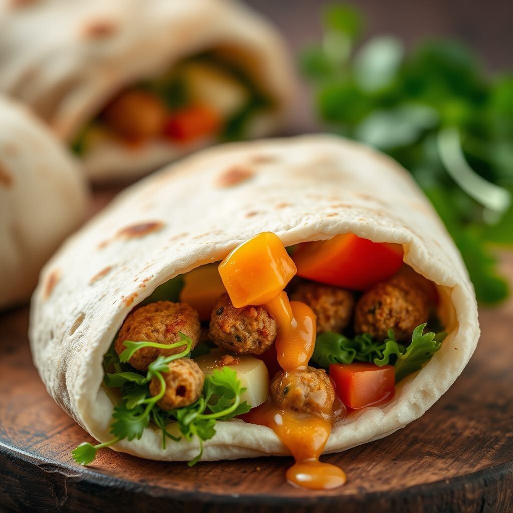 Пита с фалафелем