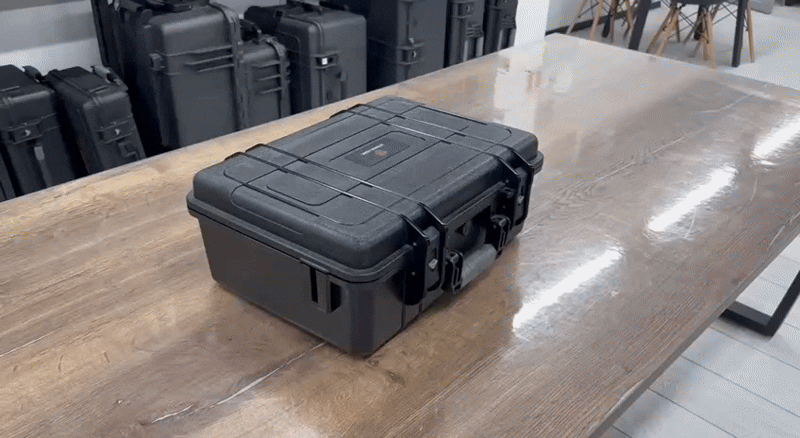 Защитный кейс Альфа Профи 016 и индивидуальный ложемент из ЭВА