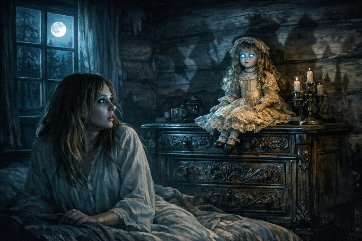 #мистика #страшнаяистория #кукла #проклятие #свадебныйподарок 