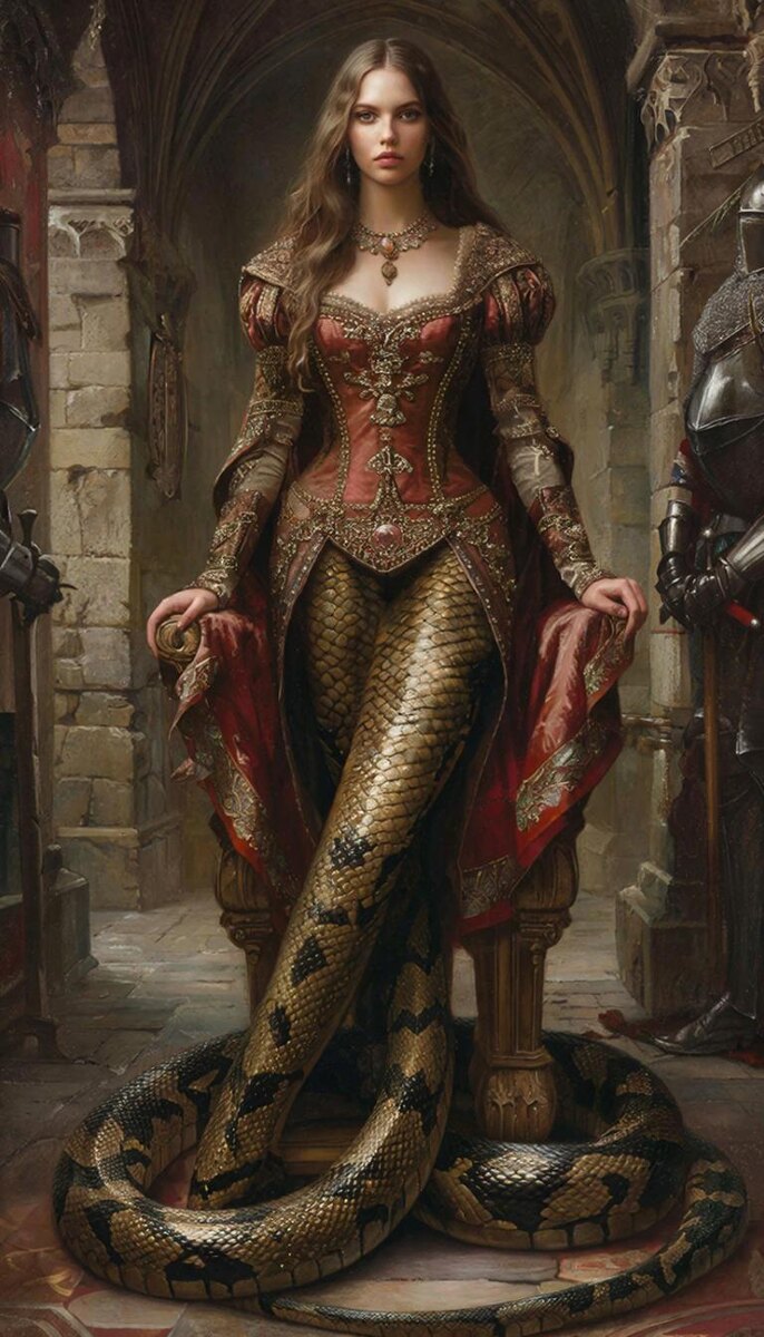Мелюзина: женщина- змея