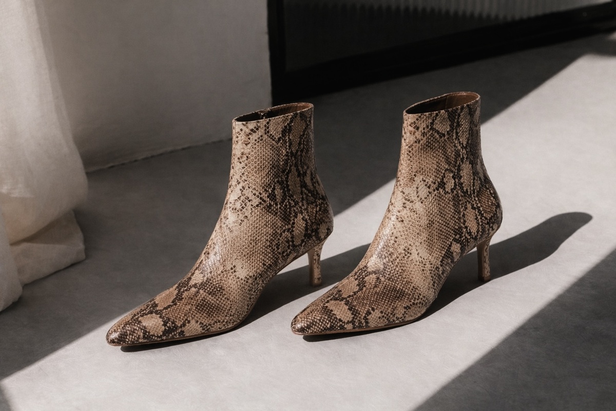 Ботильоны рептилия