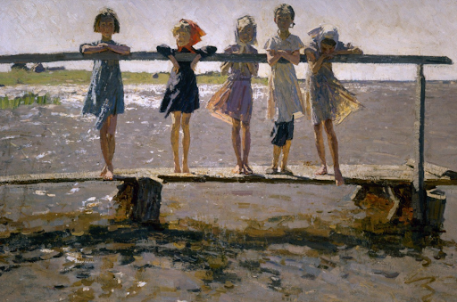 Сергей и Алексей Ткачёвы. Детвора. 1958–1960 / Фотография из официальной соцсети государственного Русского музея