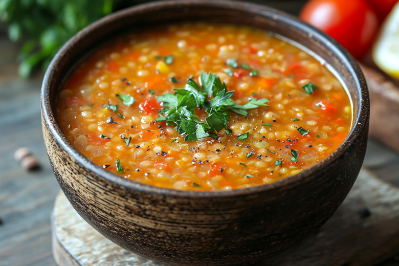 Чечевичный суп.