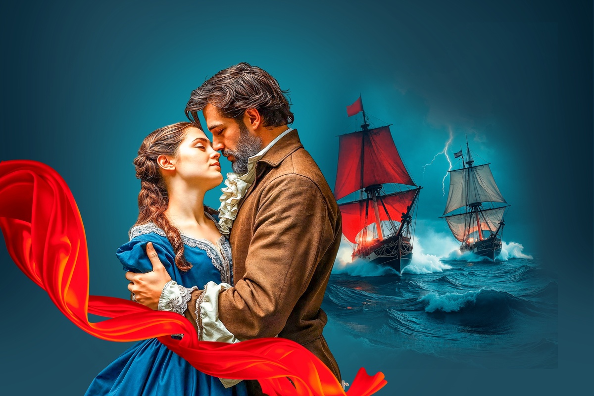 Афиша рок-оперы «Юнона и Авось» // Фото: генерация нейросети от организаторов рок-оперы