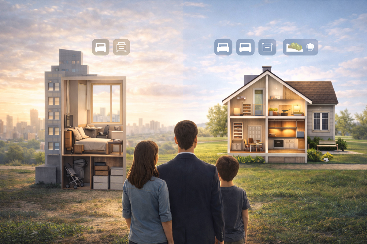 Когда пространства в новостройках не хватает, семьи все чаще смотрят в сторону ИЖС