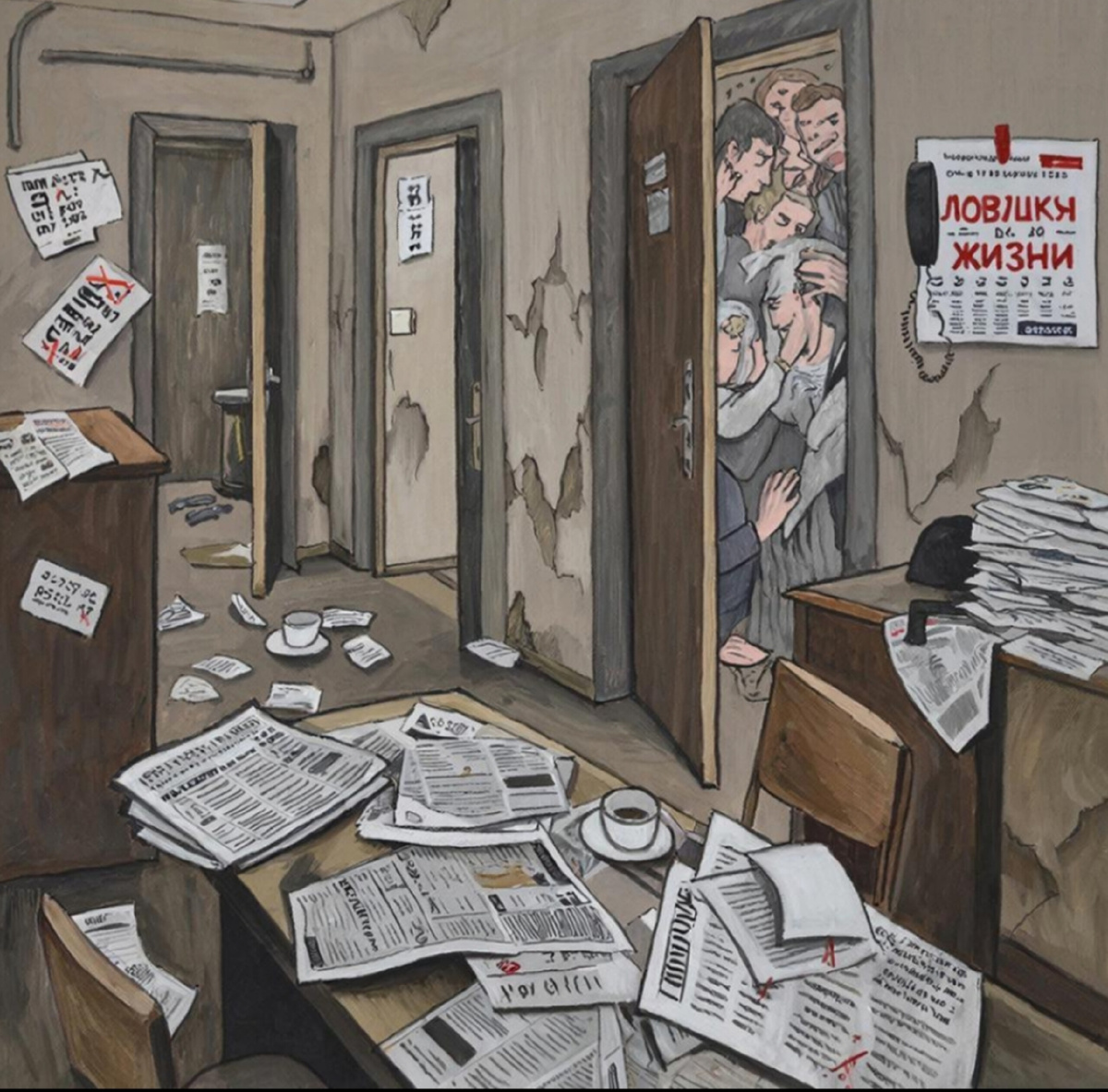 Просто картинка о внутреннем состоянии жителей коммунплки