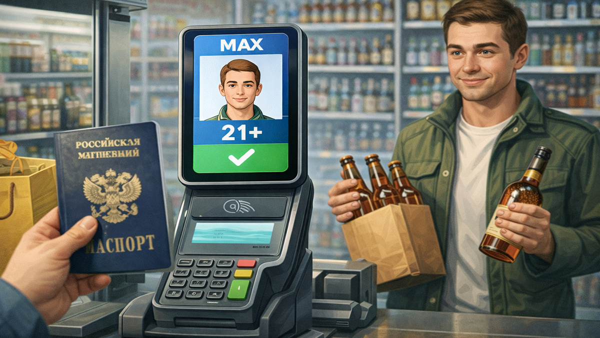 Показывать паспорт больше не придётся? В магазинах появится проверка возраста через MAX