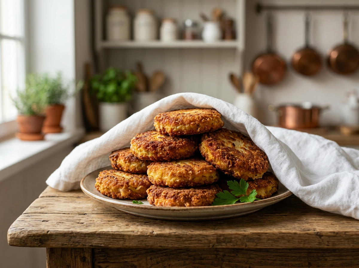 Главное — правильная панировка и немного терпения.