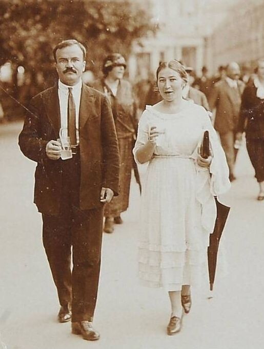 Чехословакия, Мариенбад, 1930-е. Молотов и Жемчужина на водах,