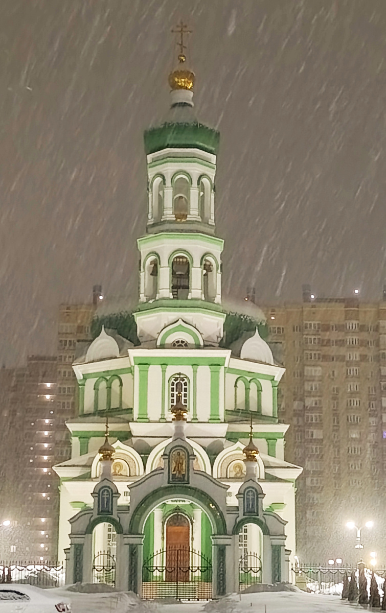 В марте Оренбург. 