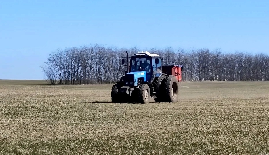 В хозяйствах агротехнологического холдинга «Бизон» начались весенние полевые работы