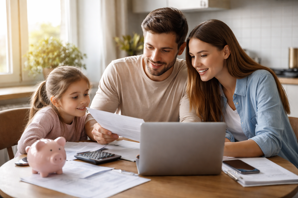    В Госдуме предложили смягчить правило вкладов для детских пособий. Фото: нейросеть