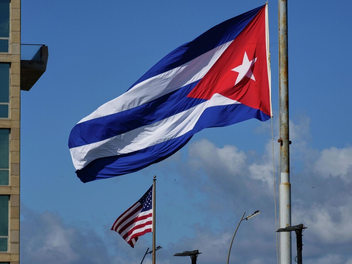    Флаги Кубы и США в Гаване | © AP Photo / Ramon Espinosa