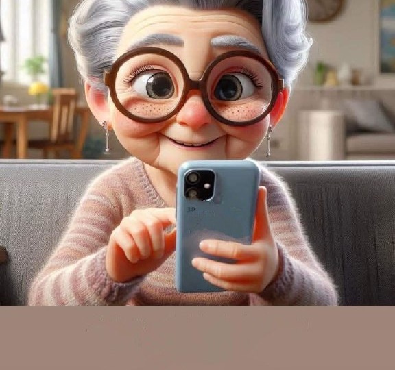 Про бабушку-озорницу!