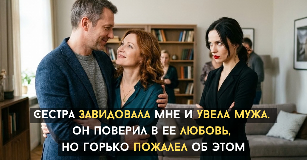 "Сестра завидовала мне и увела мужа". Он поверил в ее любовь, но горько пожалел об этом