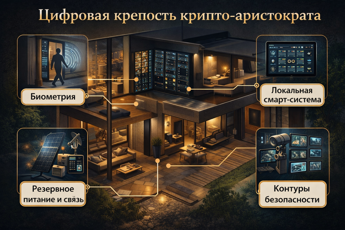 Дом для человека, чей капитал и бизнес живут в цифре