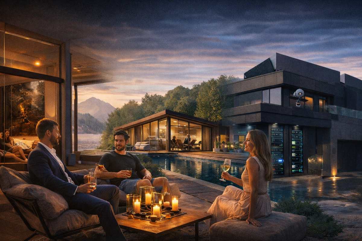 Три сценария современного загородного дома