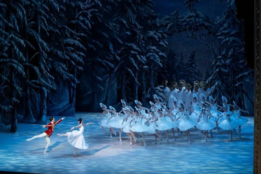 Сцена из балета Щелкунчик, фотография из открытых источников Яндекса