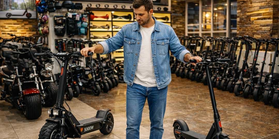 90% людей покупают слишком мощный электросамокат