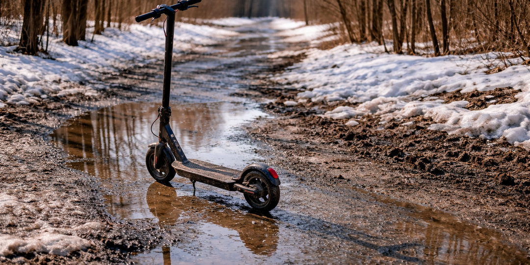 Весна — худшее время для первого выезда на электросамокате