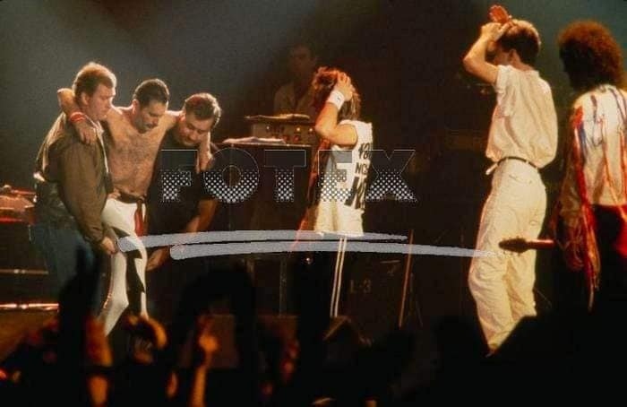 В 1984 году в Ганновере Фредди получил травму ноги