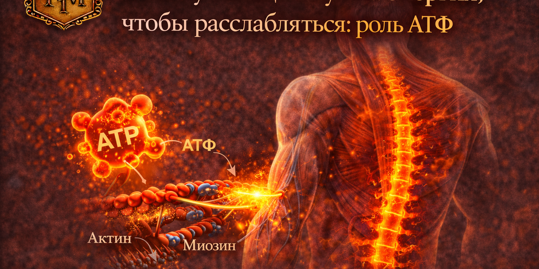 Почему мышцам нужна энергия, чтобы расслабляться: роль АТФ