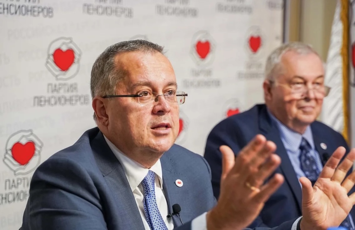 Эрик Праздников, председатель Российской партии пенсионеров за социальную справедливость.
