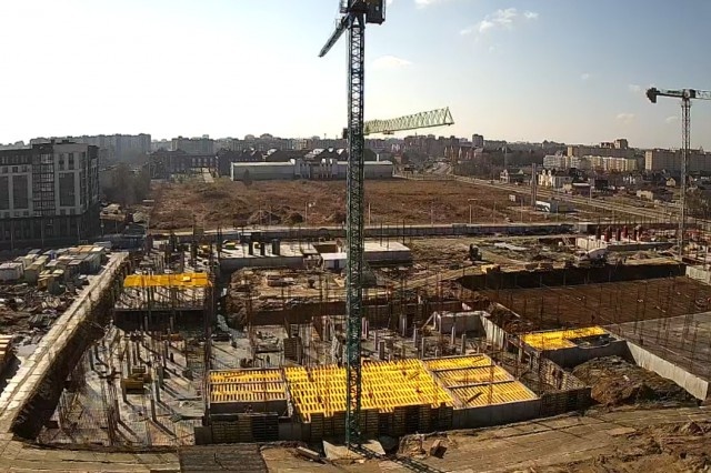   Кадр с онлайн-камеры администрации Калининграда