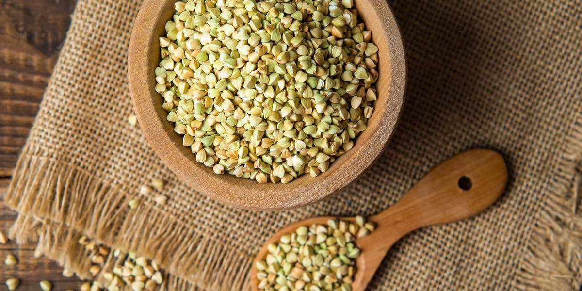 Зелёная гречка.