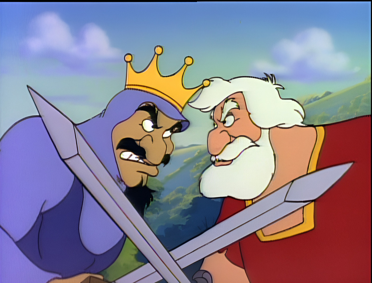 Кадр из м/ф "Приключения медведей Гамми". Реж. Дэвид Блок/Арт Вителло/Алан Заслов