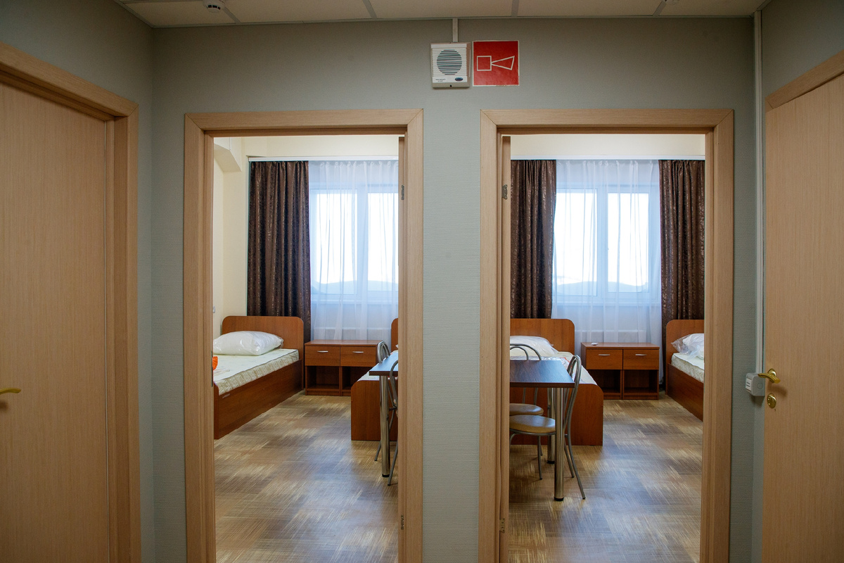 Новые интерьеры нового общежития ждут своих жильцов