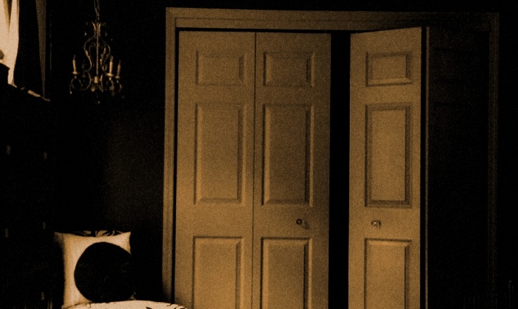 Шкаф из которого доносился голос