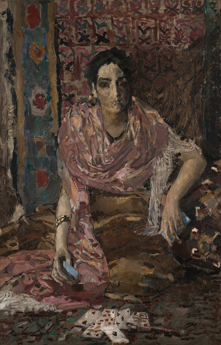 Михаил Врубель. Гадалка. 1895. Холст дублированный, масло.
Государственная Третьяковская галерея