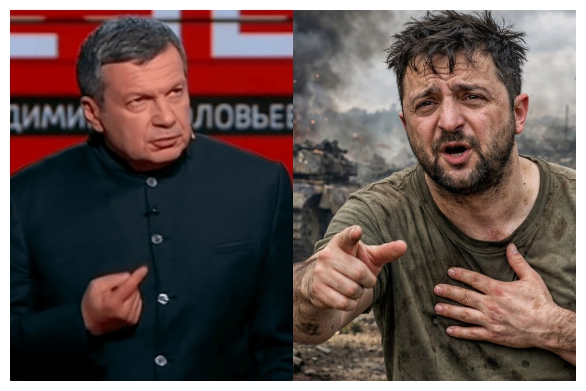    Фото: кадр из программы «Вечер с Владимиром Соловьевым», источник: smotrim.ru. Фото: коллаж RuNews24.ru