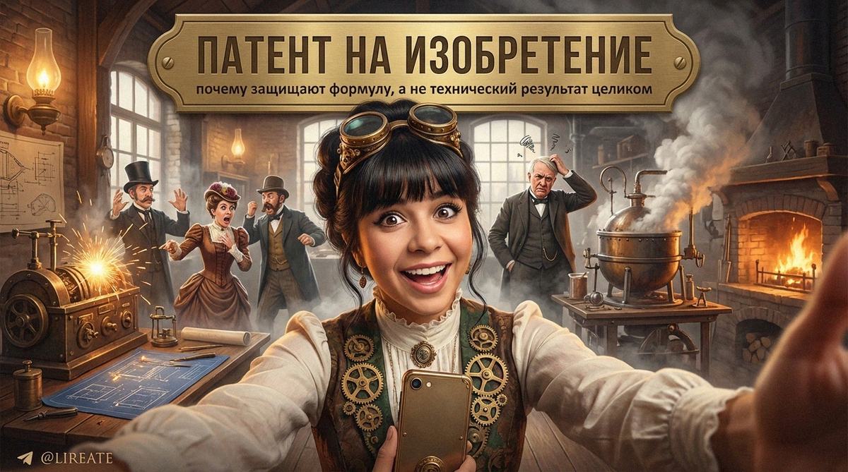    Обсуждение патента на изобретение и его защиты Лирейт