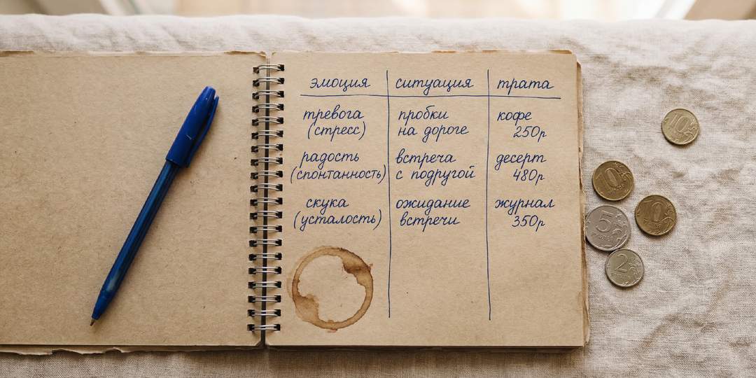 Я вёл дневник трат 7 дней и увидел кое-что неприятное про себя