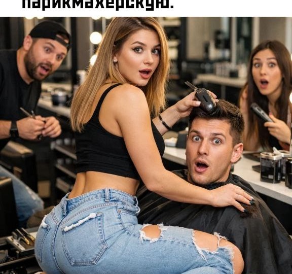 😳 УТП: парикмахерская на коленках